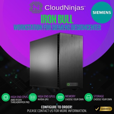 Cloud Ninjas Workstation Siemens Designcenter AMD 9960X NVIDIA RTX 4000 ADA Gen