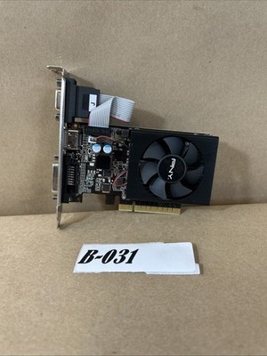 PNY NVIDIA GeForce GT730 2GB DDR3 DVI HDMI VGA PCI-E Video Card