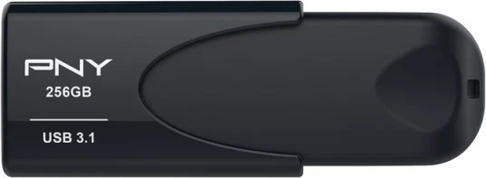 PNY ATTACHE USB-Stick 3.1 256GB 4 BLACK - Bild 1 von 4