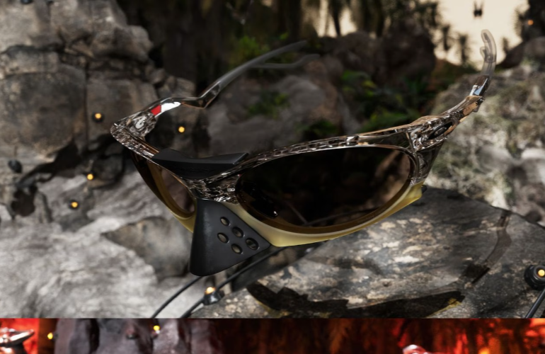 Oakley Brain Dead x Oakley Plantaris Sunglasses Sepia w/ Prizm