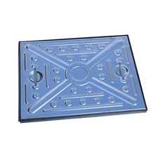 Manhole Cover 620mm x 470mm All Steel Inspection Cover&Frame UK Seller