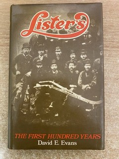 Listers The First 100 Years Book By David E Evans Vintage Farm Machinery Engines