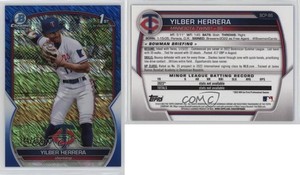 2023 Bowman Chrome Prospects Blue Shimmer Refractor /150 Henry Ramos #BCP-96