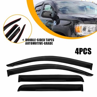 4pcs Window Visors Sun Rain Vent Guard for Chevy 2015-2022 Colorado Canyon GMC