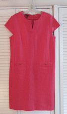 TALBOT’S Size 10 Pink Dress w/Cap Sleeves- Excellent Condition