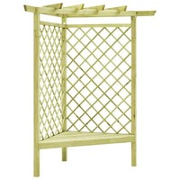 Gartenlaube Rosenbogen Holz Eckpergola Torbogen Spalier Rankhilfe Garten Pergola
