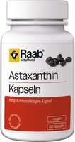 Raab Astaxanthin 4Mg Kapseln 60 StüCk Vegan Antioxidant Zellschutz Algen