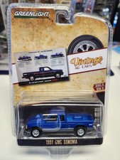 Greenlight Vintage Ad Cars Series 8 1991 GMC Sonoma In Blue