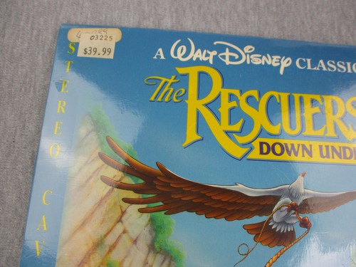 Vintage The Rescuers Down Under LaserDisc CAV Stereo NTSC 2 Disc Walt Disney - Picture 5 of 15