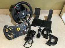 Thrustmaster T598 Axial Direct Drive Racing Wheel + Base, Pedals, Ferrari Wheel