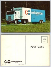 North American Van Lines Truck Advertising Postcard Pb113-o-080826