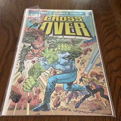 Image Comics Crossover #6 1:100 Eric Larsen Foil Cover NM (2021) 