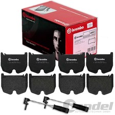 brembo BREMSBELÄGE + WARNKONTAKTE VORNE für MERCEDES E-KLASSE W211 S211 E55 AMG