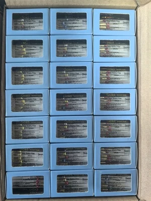 Dentsply ProTaper Gold Rotary Files F1,F2,F3,S1,S2,SX-F3, SX19 25mm 6 file pkg 1