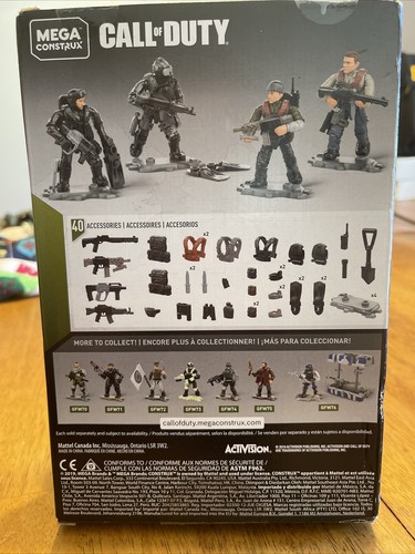 MEGA CONSTRUX CALL OF DUTY SPECIAL FORCES VS. SUBMARINERS GFW67 - 105 PCS. - Picture 2 of 2