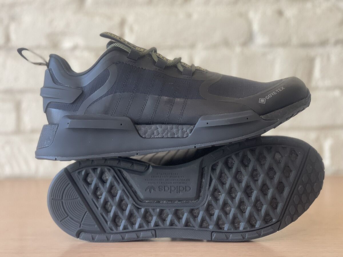 Adidas Originals NMD_V3 GTX Gore-Tex Black Grey Yellow Men Adidas Originals NMD_V3 GTX Gore-Tex Black Grey Yellow Men