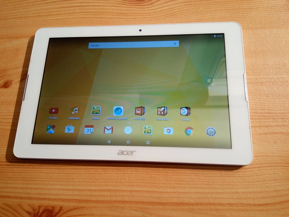 Tablette Acer Iconica B3-A20 de 16Go + mémoire 32Go - Blanc/ TBE - Photo 2/4