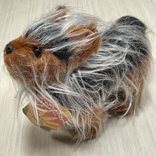 NEW Folkmanis Yorkie Yorkshire Terrier Hand Dog Puppet Plush
