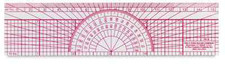 6" W-8 ENGINEERS PROTRACTOR RULER 180 DEGREE ART DRAWING DRAFTING ENGINEERING