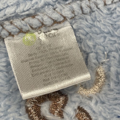 Cutie Pie Baby Gear Teddy Bear Hugs Baby Lovey Security Blanket Blue Tan 15” - Picture 7 of 8