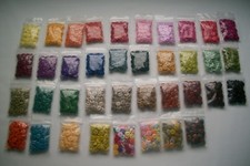 25, 50, 100 Small 2 Hole 9mm Flat Buttons Crafts, Doll Clothes, Cards, Etc 
