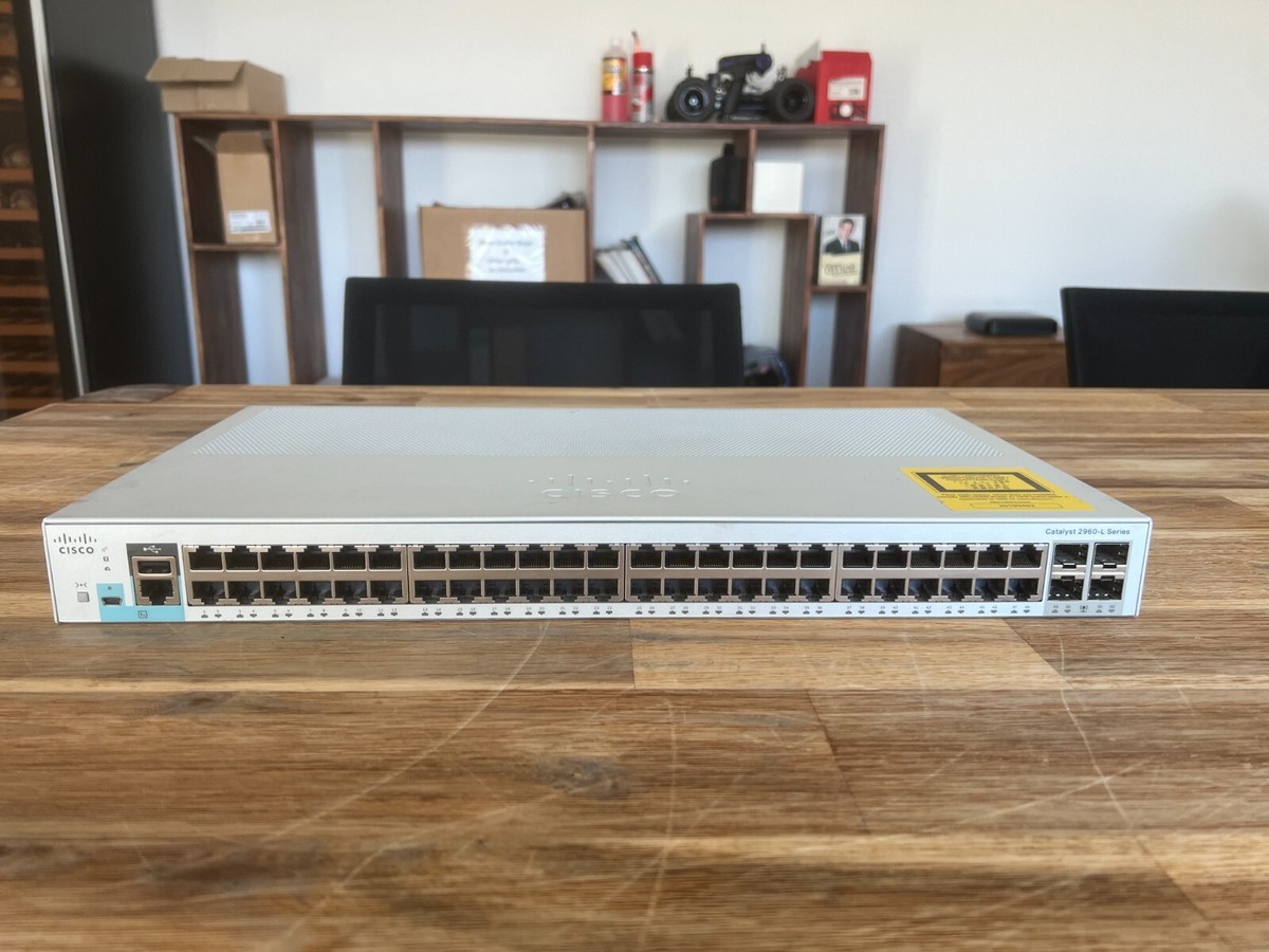 Cisco WS-C2960L-48TS-LL Catalyst Switch 0 2960L - SFP GigE x Port 