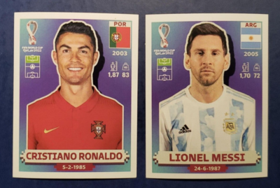 panini ULTIMATE TEAM メッシ&ロナウド Messi & Ronaldo 2022 World Cup Qatar Panini | eBay