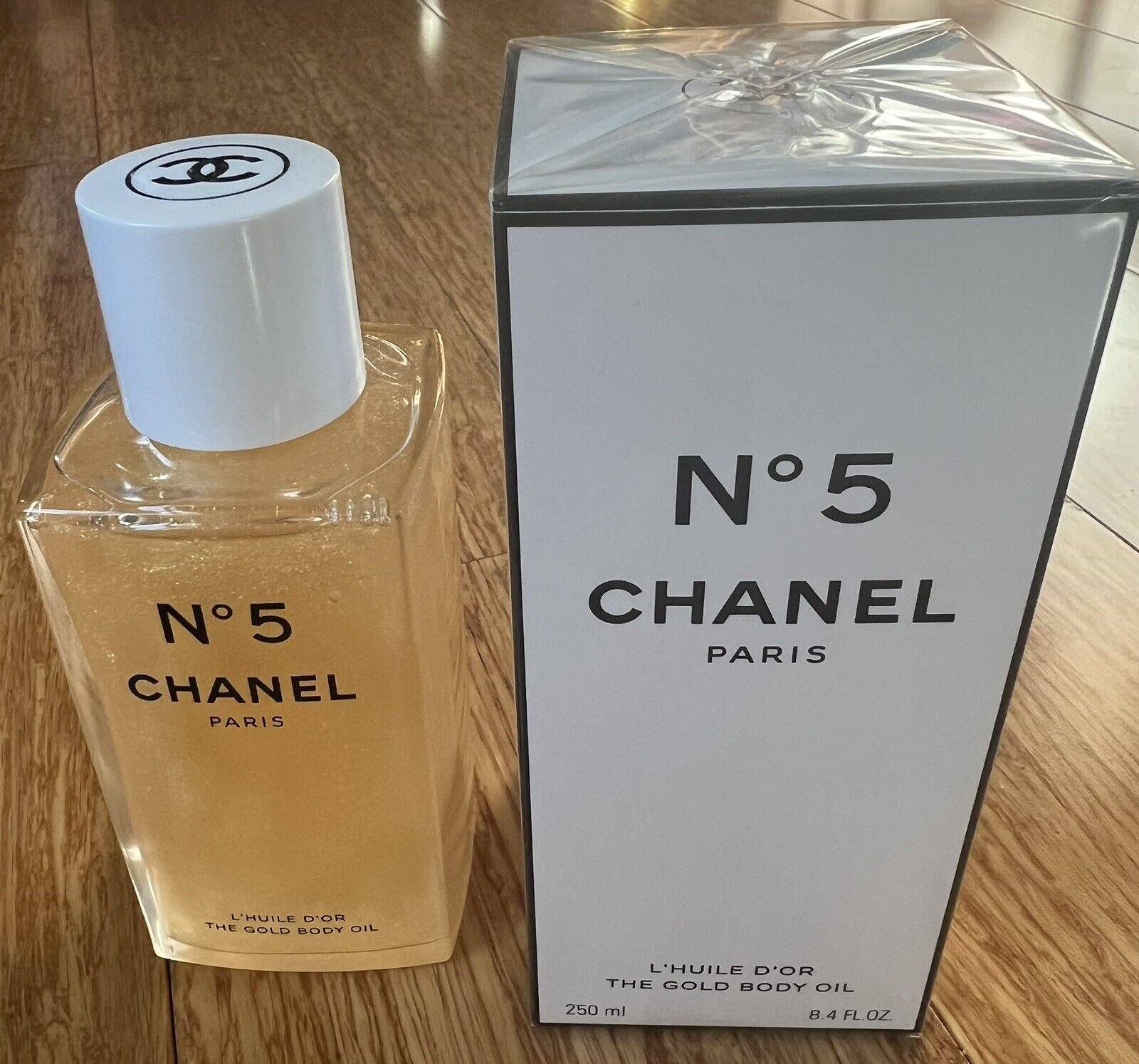 CHANEL No 5 Seduction Body Bath Oil GLASS 250 ml 8.4 oz