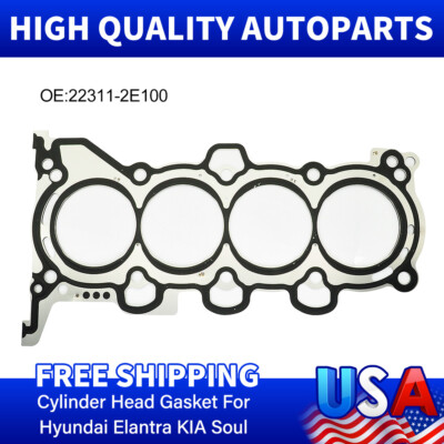  223112E100  Cylinder Head Gasket for 17-22 Elantra Tucson Forte Soul 2.0L New