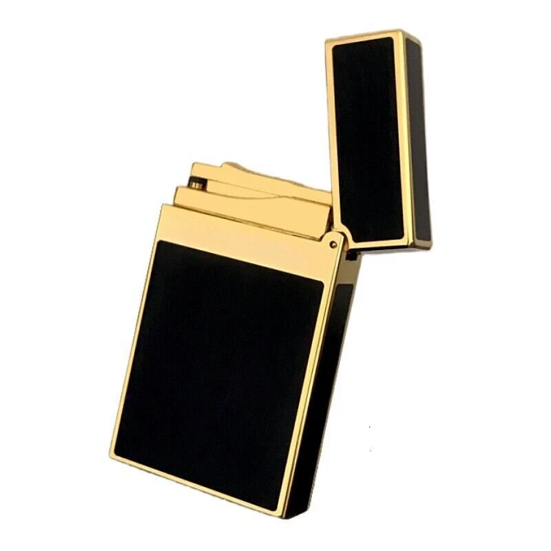 For Memorial S.T Dupont Lighter PING Sound Gas Refillable Brushed/GIFT LL-A04 - Immagine 4 di 4