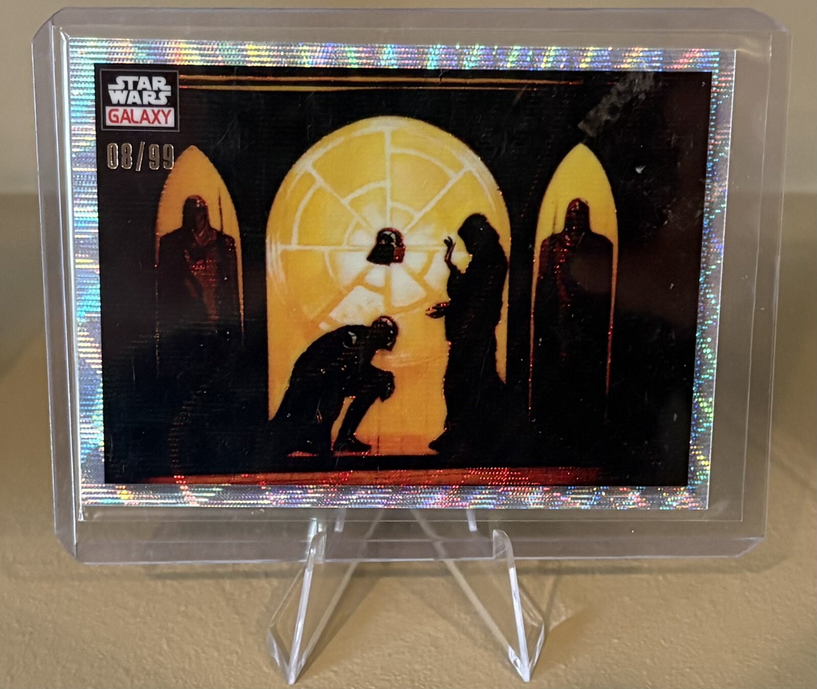 2023 Topps Star Wars Chrome Galaxy Wave 8/99- #6 Becoming Sith