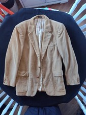 Men's Tan Corduroy Blazer