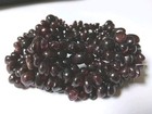 Genuine Garnet Tumbled Polished Garnets Stretch Bracelet Elasticized EZ — photo 4