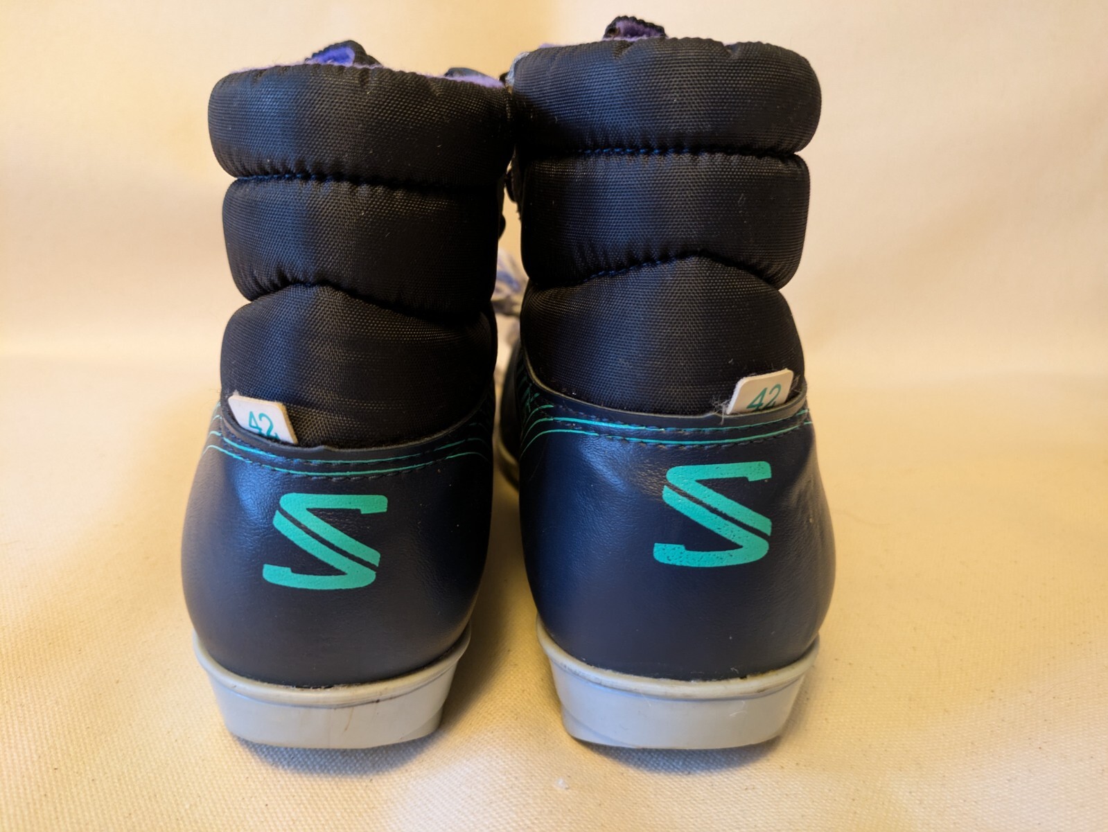 Scarponi da sci di fondo nordico Salomon 461SR vintage taglia EU42 SNS Profil