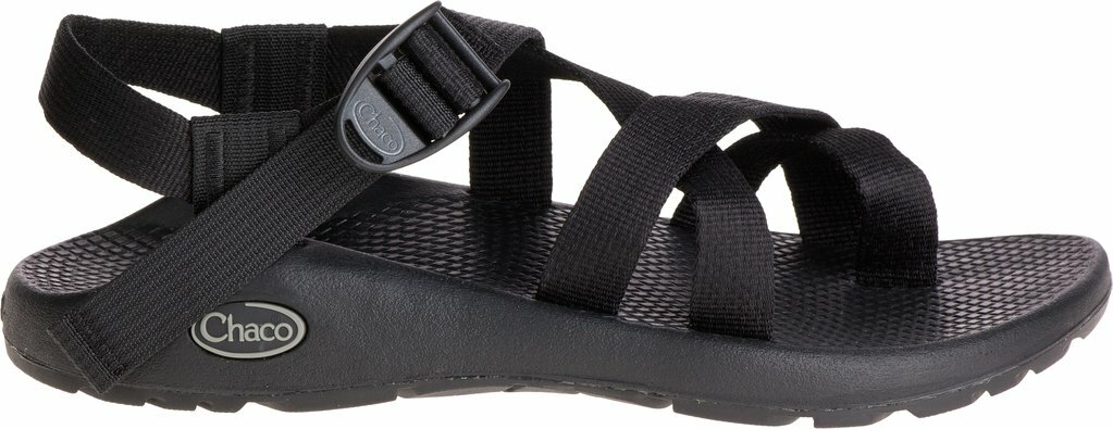 Chaco Z/Cloud Men\'s Banded Sandals - Size M 11, Solid Black Hiking Outdoors Chaco Z Cloud Solid Black Mens Strapped Hiking Sandals Sz 11  main image 4
