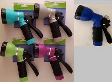 Garden Hose Spray Nozelle Nozzles 7-Pattern 5.5”x6.3”x2.3”, Select Color