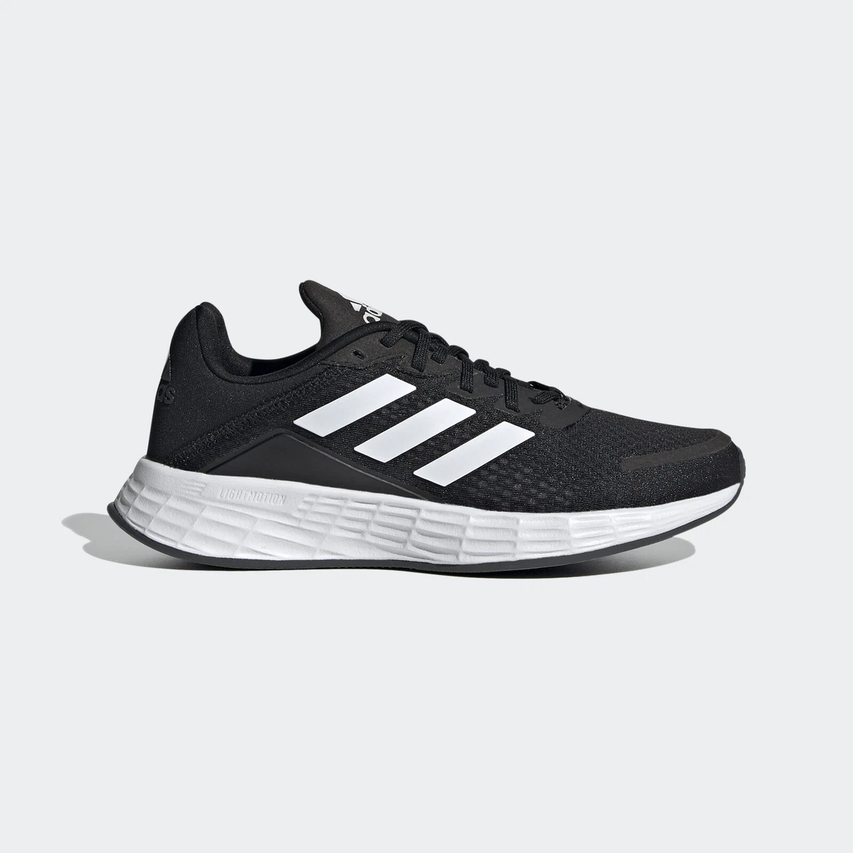 Adidas Duramo SL K [GV9821] Preschools Running Shoes Black / White | eBay