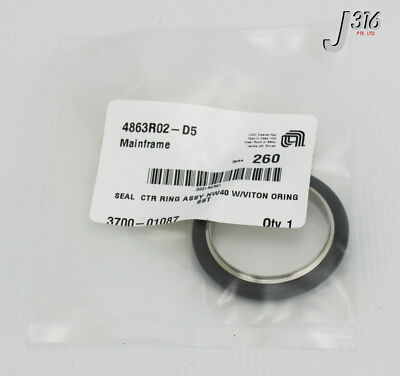 16233 APPLIED MATERIALS SEAL CTR RING ASSY NW40 W/VITON ORING S