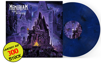 Memoriam | Rise To Power | Limited Blue White Black Vinyl LP 300 WW | Neu OVP