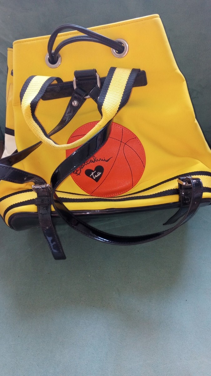 BRACCIALINI BACKPACK- BASKETBALL Inspired Braccialini Light Blue Backpack – De Santis main image 4