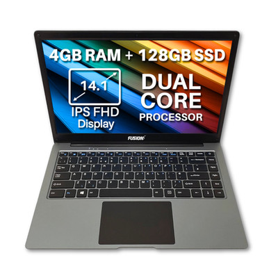 14,1'' Windows 11 Laptop 4GB RAM 128GB leicht tragbar Fusion5 A90B+ PRO