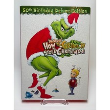 How the Grinch Stole Christmas DVD 50th Birthday Deluxe Edition Pre-Owned