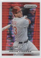2013 Panini Prizm Target Red Pulsar Prizm David Freese #8 8u2