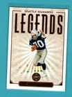 2020 Panini Legacy Legends Steve Largent #125 Seattle Seahawks
