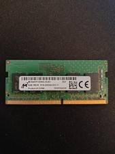 Micron RAM 8GB 1Rx16 DDR4 3200AA Arbeitsspeicher MTA4ATF1G64HZ-3G2E1 SO-DIMM 260
