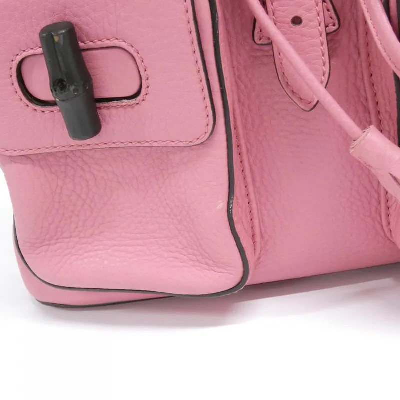 Gucci Backpack Leather Silver - image 4