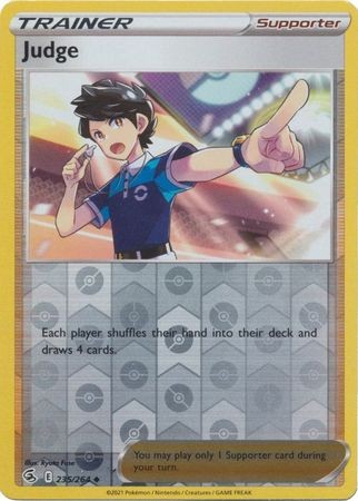 JUDGE 235/264 FUSION STRIKE POKEMON (REVERSE HOLO, NM)