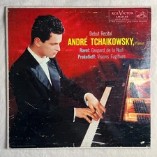ANDRE TCHAIKOWSKY Debut Recital 1957 Vinyl LP RCA Victor LM 2145 - VG+