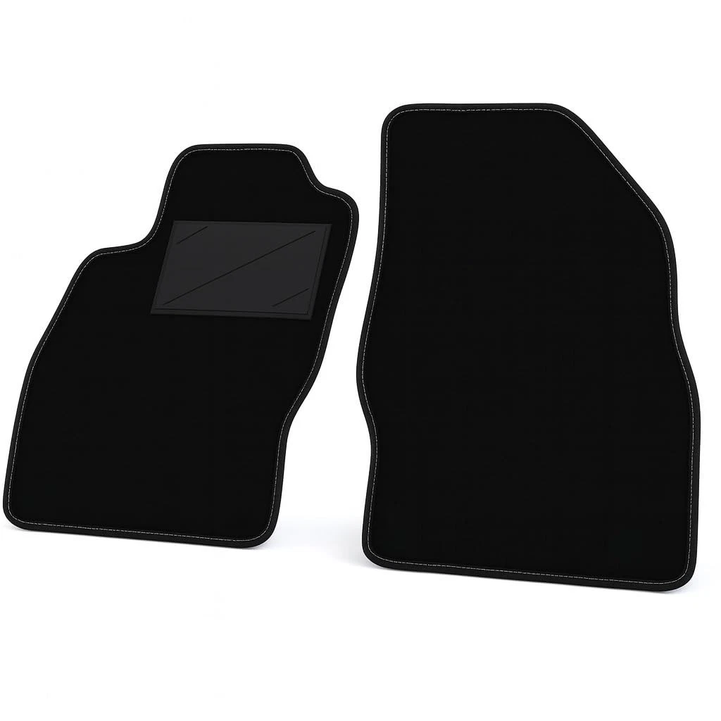 Set di tappetini anteriori in velluto per Opel Corsa D 2006 – 2015 – 2 pezzi – su misura