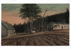Postcard greeting from Rauchberg near Rumburg Alpine hut Bohemia